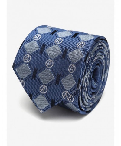 Marvel Avengers Argyle Blue Tie $22.37 Ties