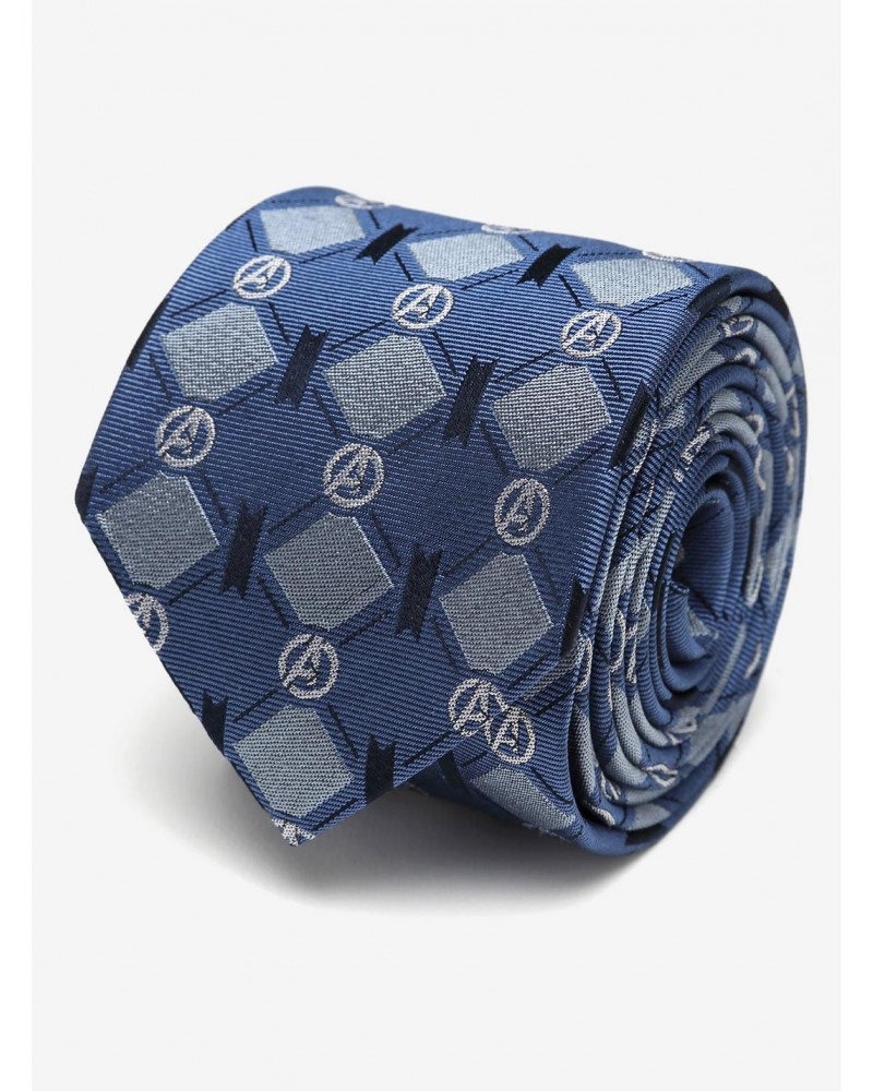 Marvel Avengers Argyle Blue Tie $22.37 Ties