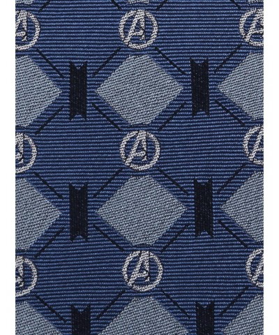 Marvel Avengers Argyle Blue Tie $22.37 Ties