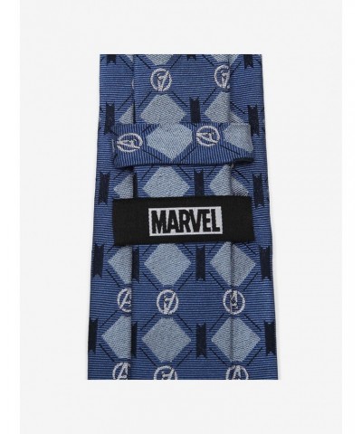 Marvel Avengers Argyle Blue Tie $22.37 Ties