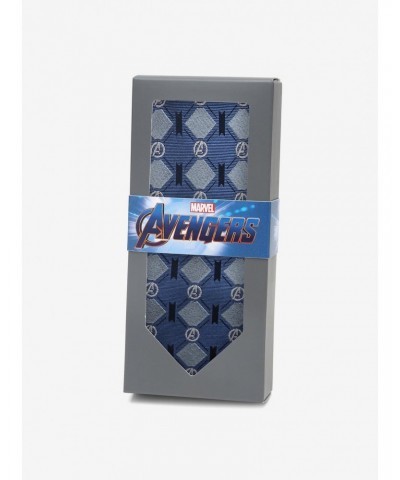 Marvel Avengers Argyle Blue Tie $22.37 Ties