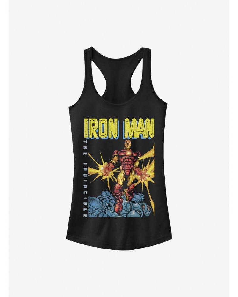 Marvel Iron Man Iron Man Girls Tank $7.17 Tanks