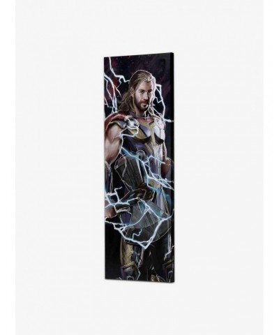 Marvel Thor Love and Thunder Lightning Vertical Canvas Wall Decor $34.25 Décor