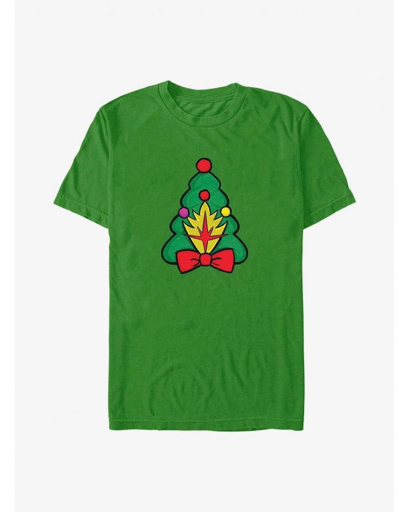 Marvel Guardians of the Galaxy Holiday Special Christmas Tree Badge T-Shirt $7.84 T-Shirts