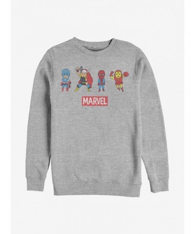 Marvel Avengers Pop Art Group Sweatshirt $11.22 Sweatshirts