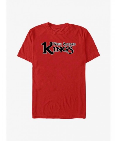 Marvel Thor: Love and Thunder New Asgard Kings Logo T-Shirt $9.18 T-Shirts