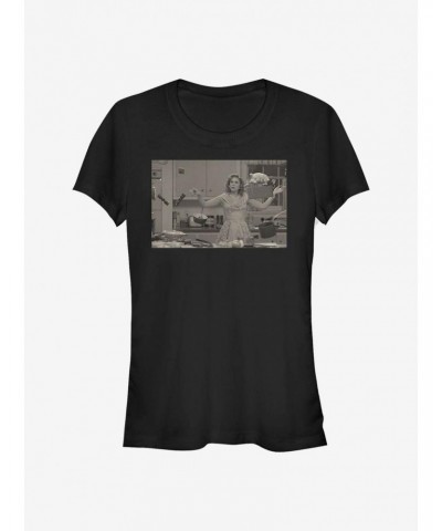 Marvel WandaVision Kitchen Scene Girls T-Shirt $9.96 T-Shirts