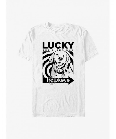 Marvel Hawkeye Lucky Close Up T-Shirt $6.69 T-Shirts