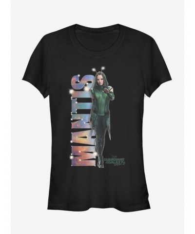 Marvel Guardians of the Galaxy Vol. 2 Mantis Lights Girls T-Shirt $7.37 T-Shirts