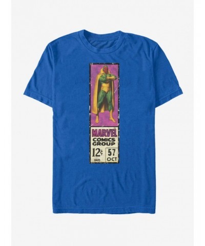 Marvel Vision Label T-Shirt $5.93 T-Shirts