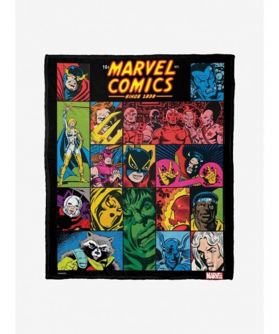 Marvel Future Fight Making History Throw Blanket $18.57 Blankets
