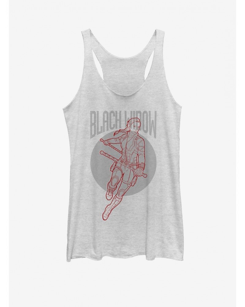 Marvel Avengers: Endgame Black Widow Simplicity Girls Tank $10.36 Tanks