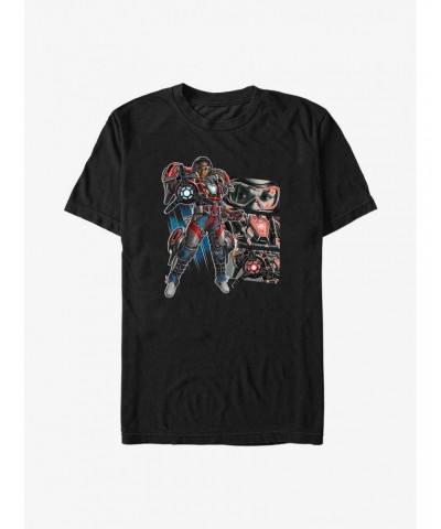 Marvel Black Panther: Wakanda Forever Ironheart Suit Detail T-Shirt $6.50 T-Shirts