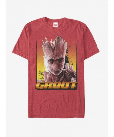 Marvel Guardians of the Galaxy Groot Stoic T-Shirt $9.56 T-Shirts