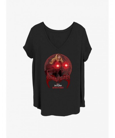 Marvel Doctor Strange In The Multiverse of Madness Her Hero Spell Girls T-Shirt Plus Size $7.17 T-Shirts