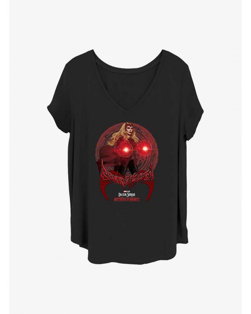 Marvel Doctor Strange In The Multiverse of Madness Her Hero Spell Girls T-Shirt Plus Size $7.17 T-Shirts