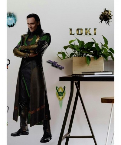 Marvel Loki Peel & Stick Giant Wall Decal $9.95 Decals