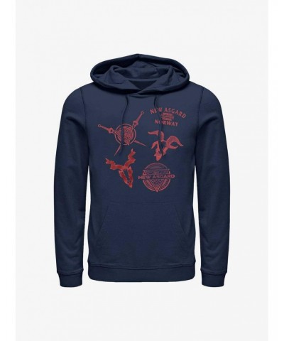 Marvel Thor: Love And Thunder New Asgard Hoodie $14.37 Hoodies