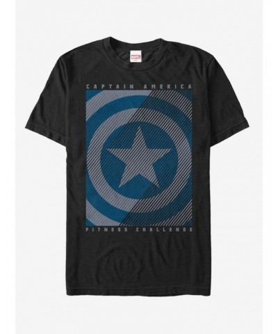 Marvel Captain America Shield Camp T-Shirt $6.50 T-Shirts