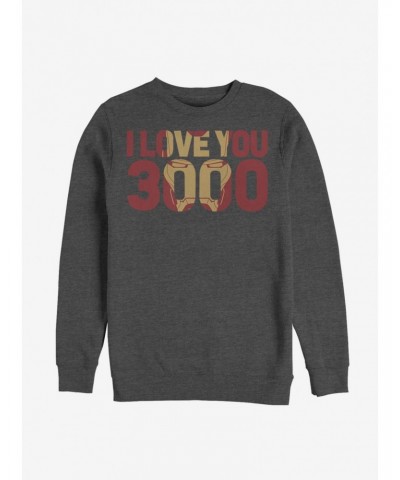 Marvel Avengers: Endgame Love You 3000 Sweatshirt $11.51 Sweatshirts
