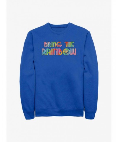 Marvel Thor: Love and Thunder Bring The Rainbow Sweatshirt $13.87 Sweatshirts