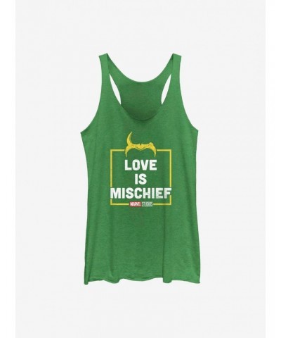 Marvel Loki Love Is Mischief Girls Tank $6.22 Tanks