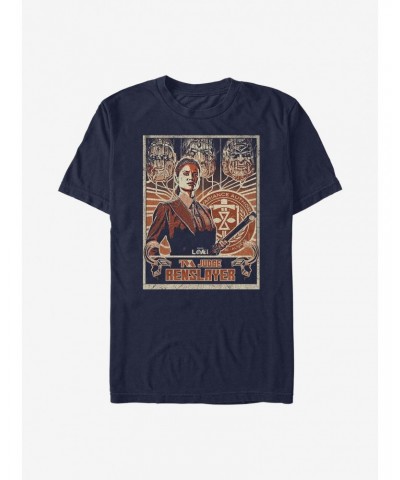 Marvel Loki TVA Judge Renslayer T-Shirt $8.41 T-Shirts