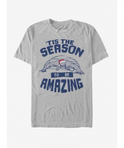 Marvel Spider-Man Amazing Season Christmas T-Shirt $7.65 T-Shirts