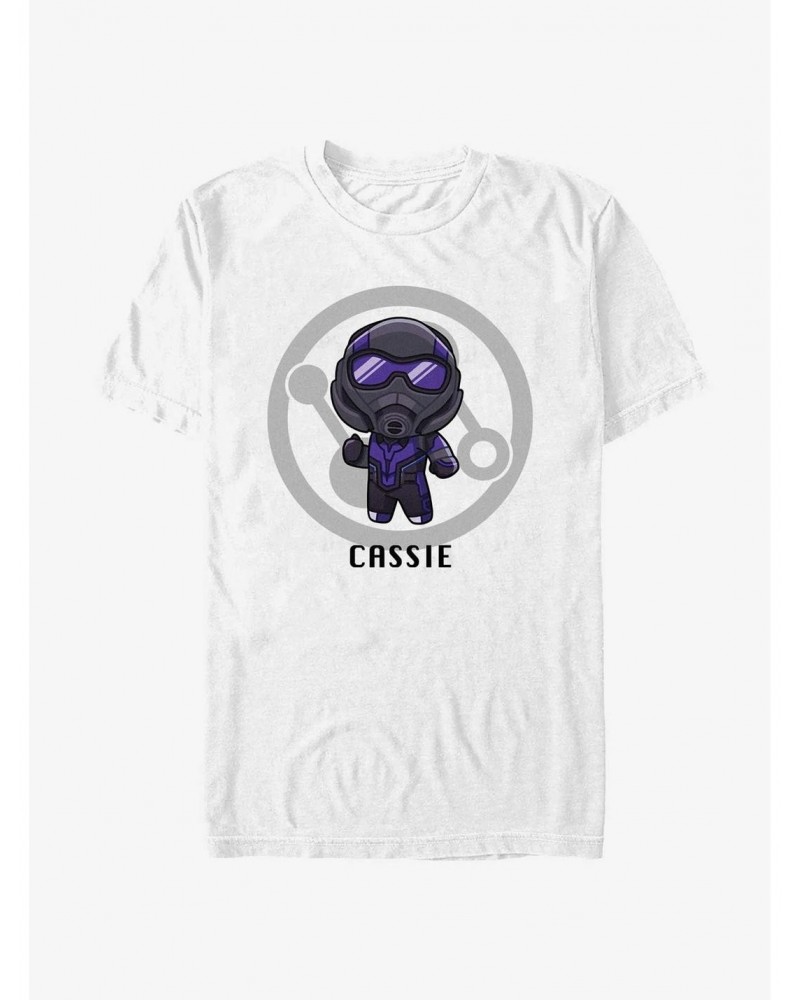 Marvel Ant-Man and the Wasp: Quantumania Chibi Cassie Badge T-Shirt $7.07 T-Shirts