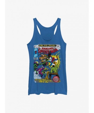 Marvel Spider-Man The Sinister Six Comic Girls Tank $6.42 Tanks