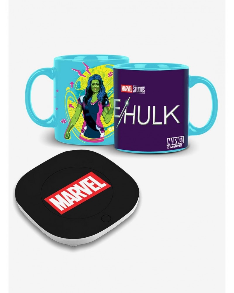 Marvel She-Hulk Mug Warmer With Mug $12.05 Mugs