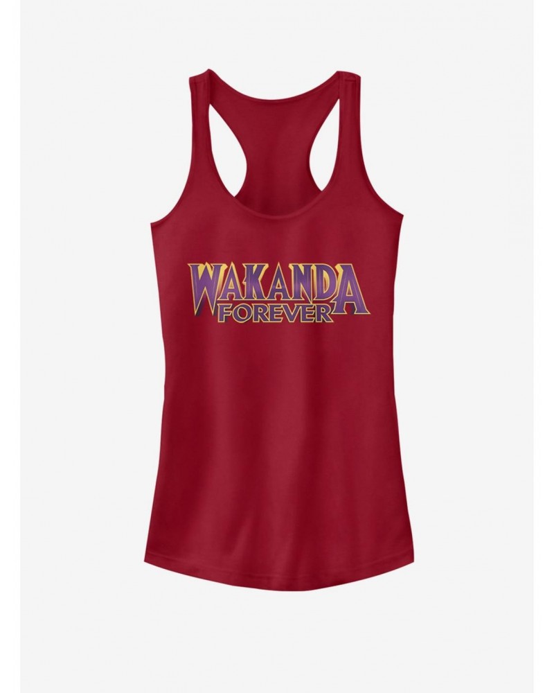 Marvel Black Panther Purple Wakanda Girls Tank $9.76 Tanks