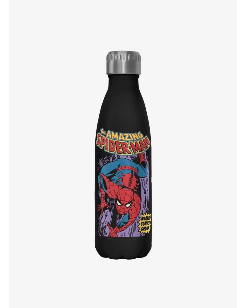 Marvel Spider-Man Spidey Cover Stainless Steel Water Bottle $9.76 Water Bottles