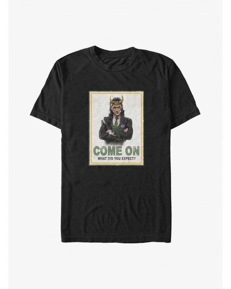 Marvel Loki President Loki Wants You Big & Tall T-Shirt $8.13 T-Shirts