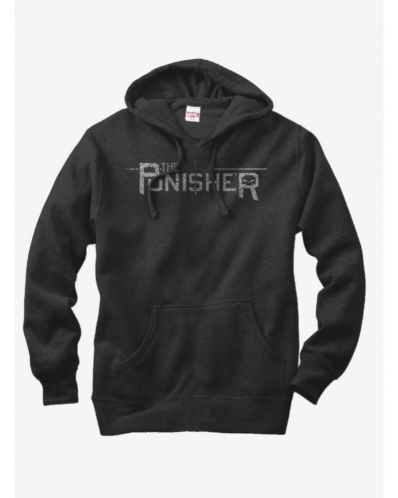 Marvel The Punisher Logo Hoodie $12.21 Hoodies