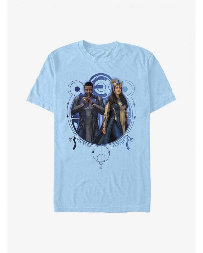 Marvel Eternals Phastos And Ajak Duo T-Shirt $8.60 T-Shirts