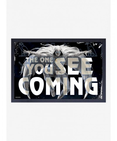 Marvel Moon Knight See Me Coming Framed Wood Wall Art $9.21 Merchandises