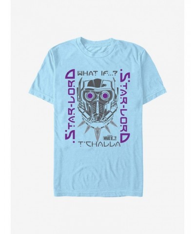 Marvel What If...? Star-Lord T'Challa T-Shirt $8.41 T-Shirts