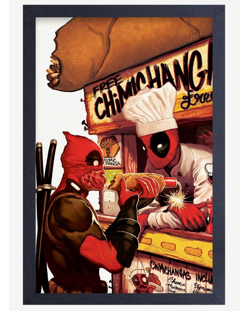 Marvel Deadpool Chimichanga Poster $9.46 Posters