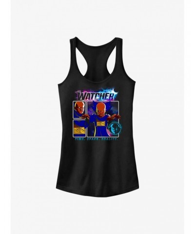 Marvel What If...? The Watcher TIme Space Reality Girls Tank $7.17 Tanks