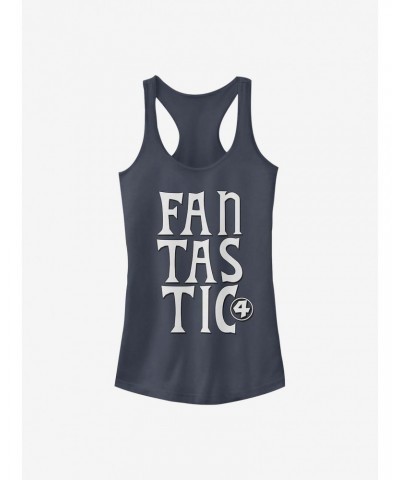 Marvel Fantastic Four Fantastic Words Girls Tank $8.37 Tanks