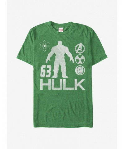 Marvel Hulk 63 Atom Symbol T-Shirt $6.88 T-Shirts