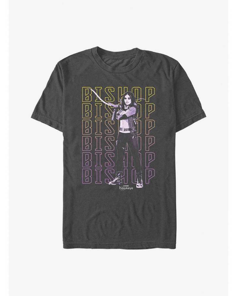 Marvel Hawkeye Stacked Bishop T-Shirt $8.99 T-Shirts