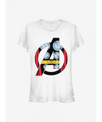 Marvel Thor Avenger Thor Costume Girls T-Shirt $9.76 T-Shirts