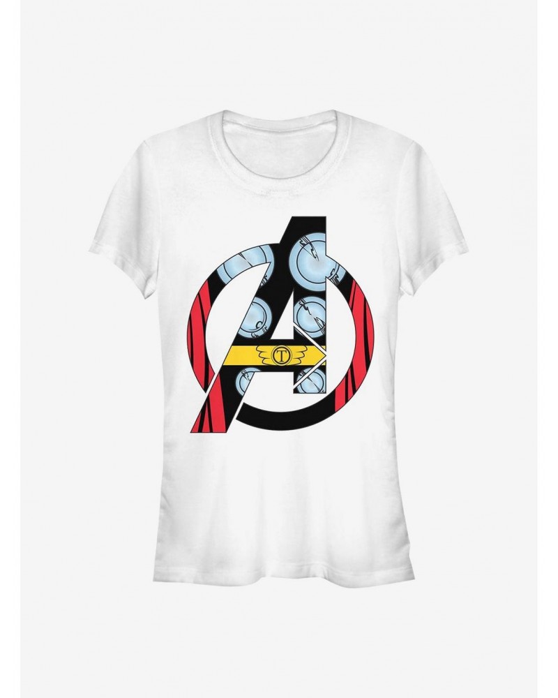 Marvel Thor Avenger Thor Costume Girls T-Shirt $9.76 T-Shirts