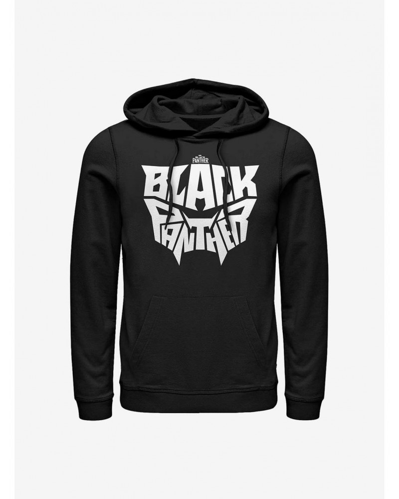 Marvel Black Panther Bold Logo Hoodie $16.52 Hoodies