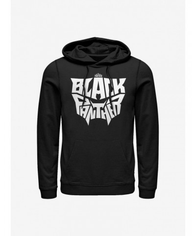 Marvel Black Panther Bold Logo Hoodie $16.52 Hoodies