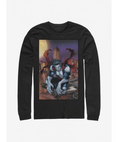 Marvel Morbius Cover Of The Vampire Long-Sleeve T-Shirt $13.16 T-Shirts