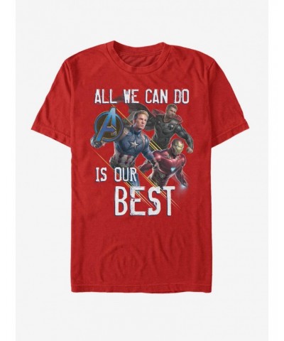 Marvel Avengers Endgame Our Best T-Shirt $7.46 T-Shirts