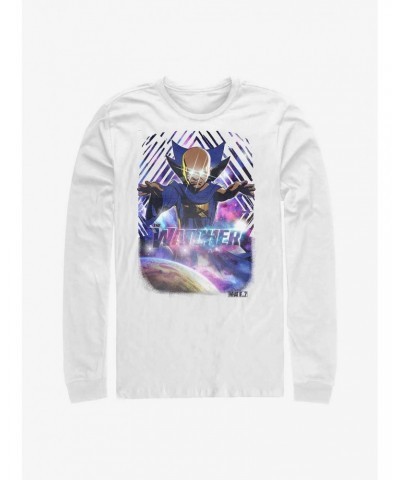 Marvel What If...? The Watcher Never Sleeps Long-Sleeve T-Shirt $10.26 T-Shirts